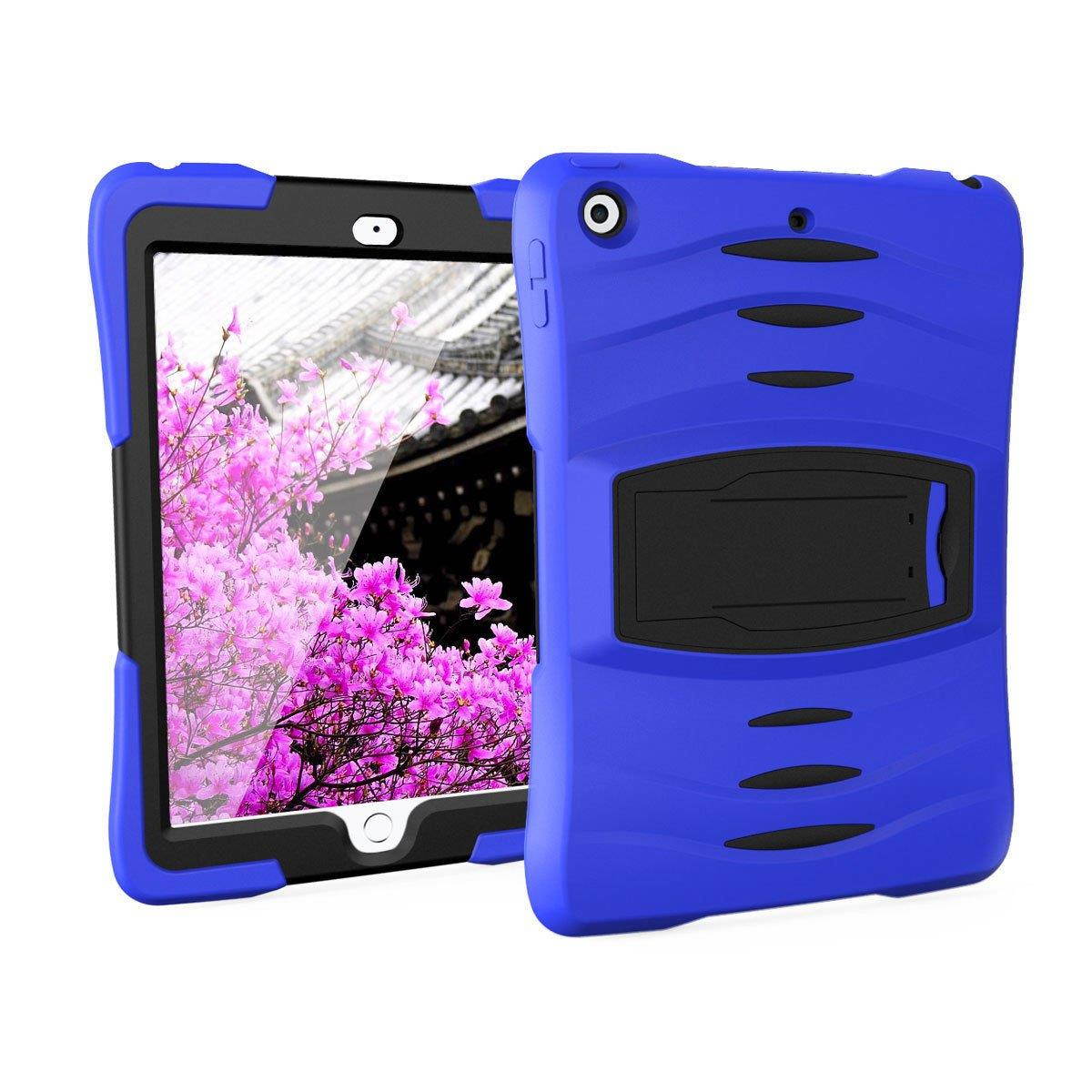 FastSun Heavy Duty Shockproof Impact Stand Case Cover For Apple iPad Pro 10.5" (Blue)