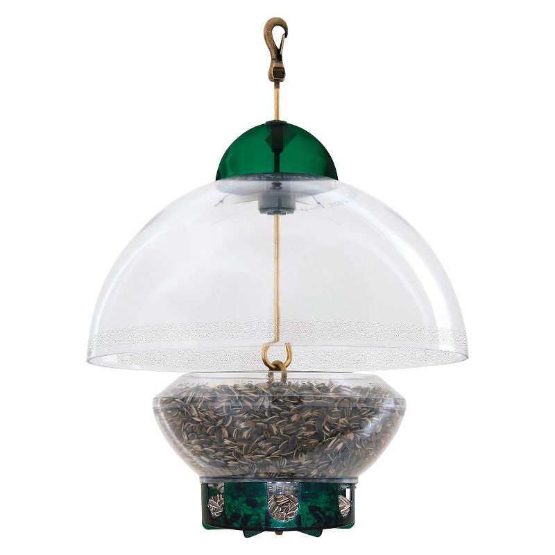 Droll Yankees Big Top Bird Feeder - Green