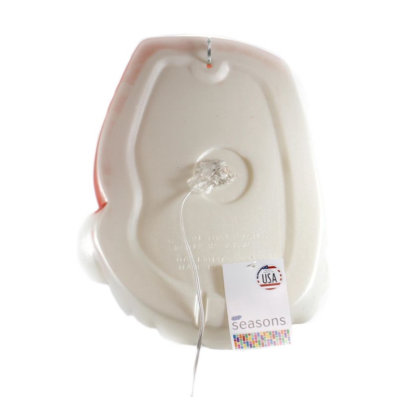 Christmas 17.0" 17" Santa Face Indoor/Outdoor Lighted  -  Novelty Sculpture Lights