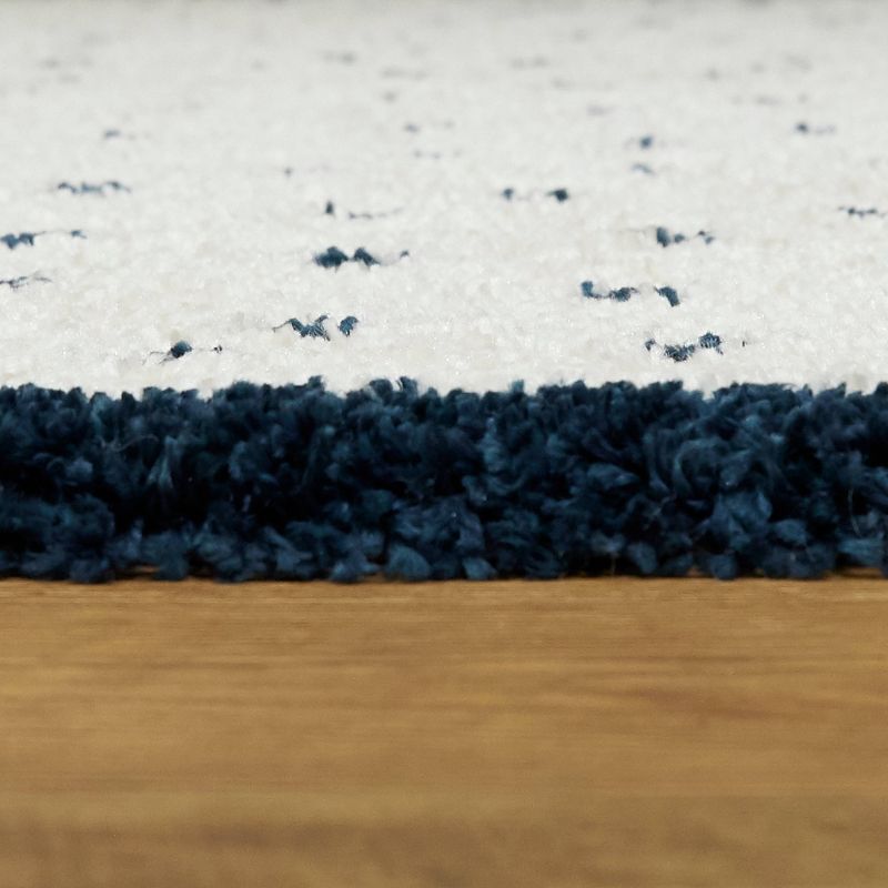 5'2"x7' Confetti Shag Blue - Balta Rugs