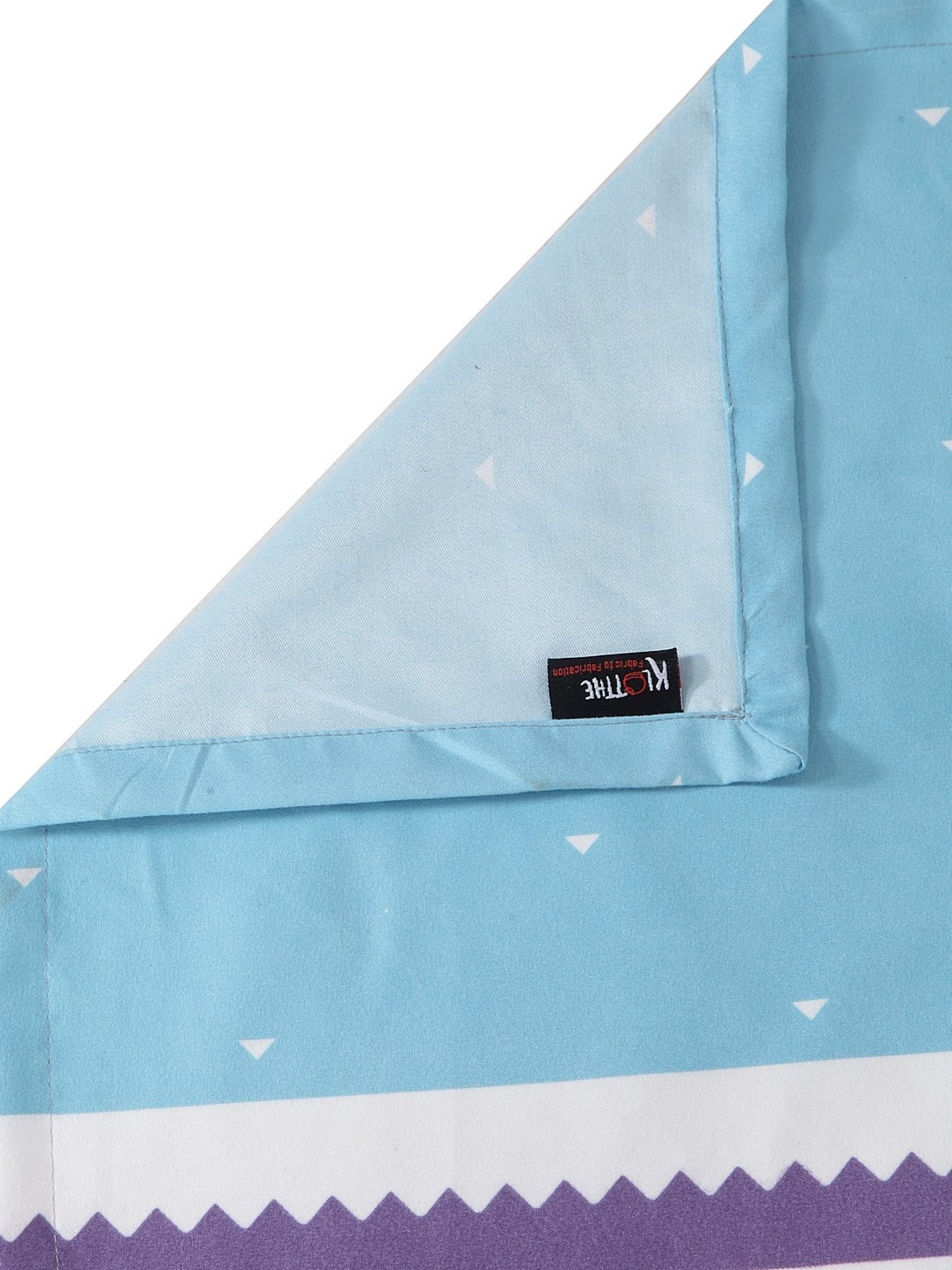 Klotthe Printed Multicolor 210 TC Cotton Blend King 2 Bed Sheets with 4 Pillow Covers