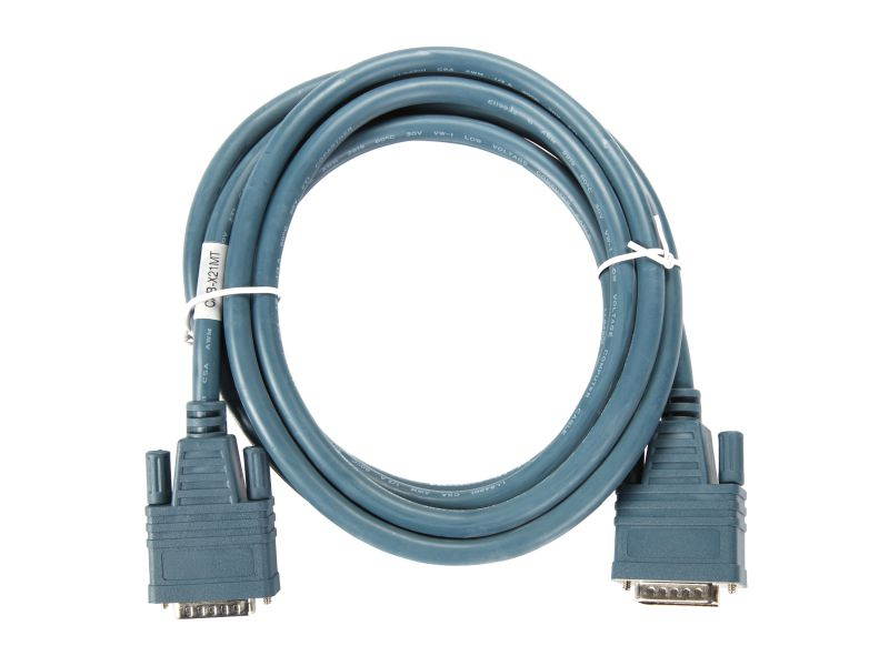 Link Depot CAB-X21MT Cisco LFH60 Male to X.21 DB15 DTE Male 10ft Cable 72-0789-01