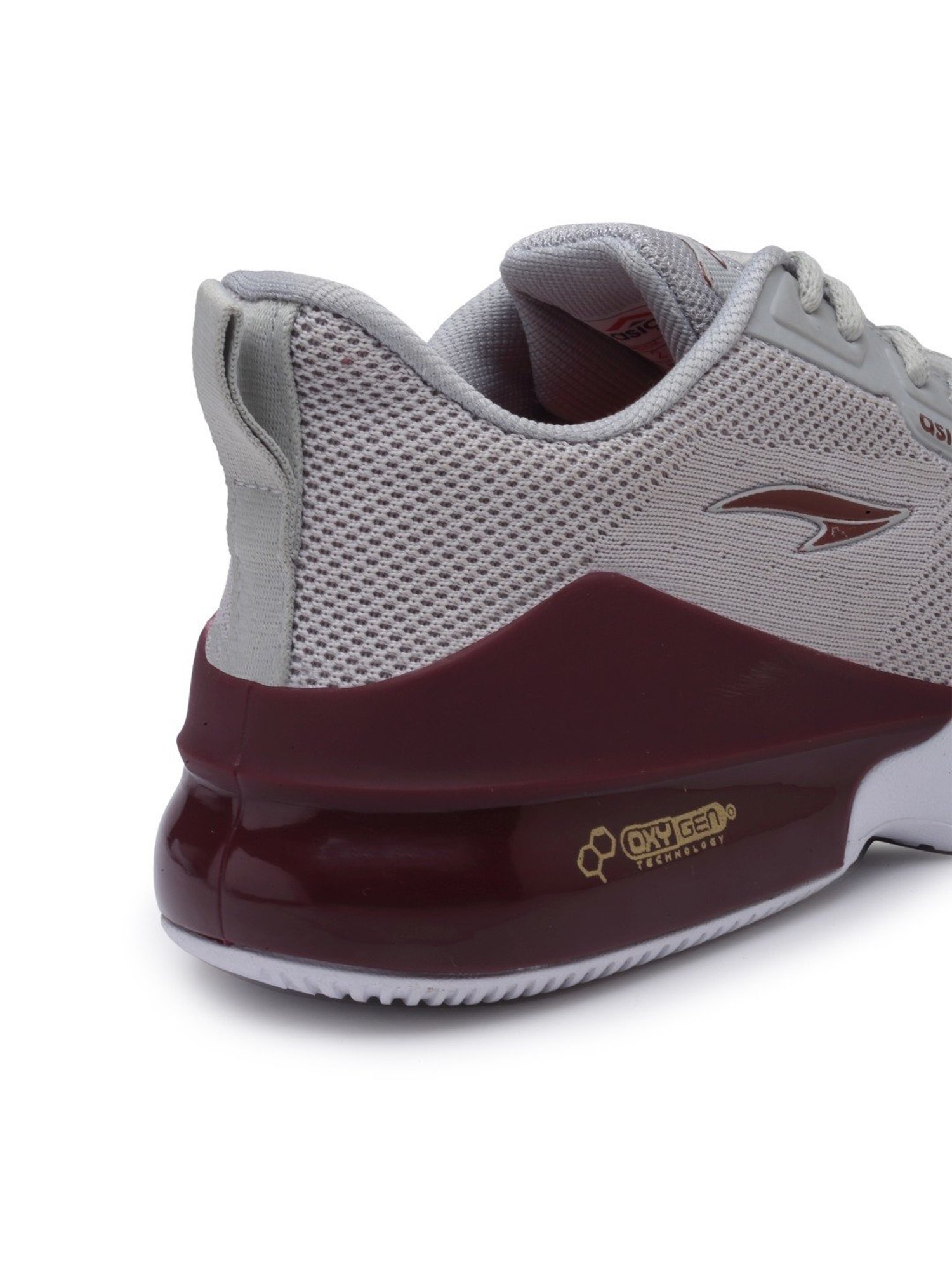 Asian Kids Grey Running Shoes