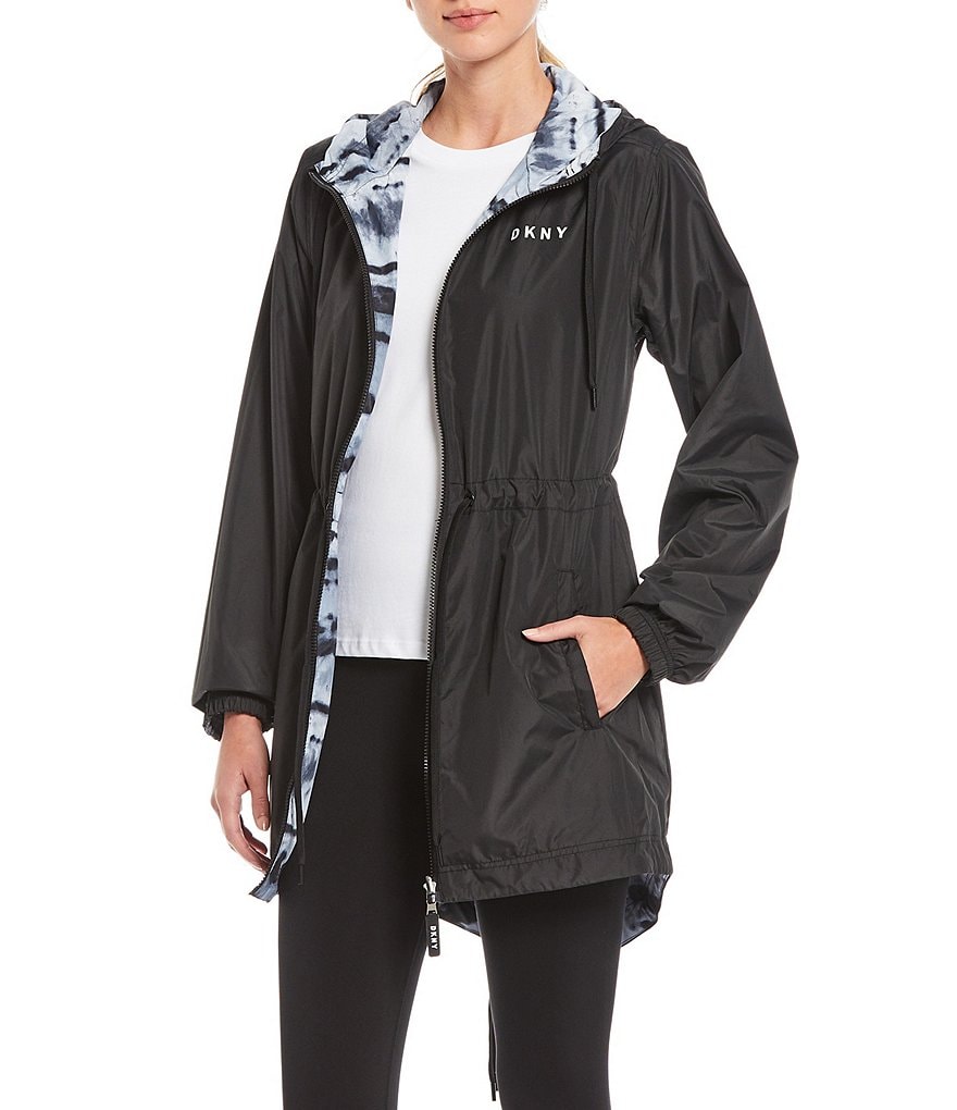 DKNY Sport Reversible Hooded Parka
