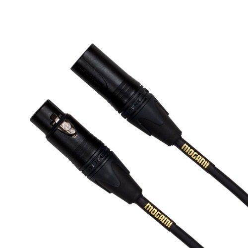 Mogami Gold Studio 2' XLR Male to XLR Female Studio Patch Cable for Microphones