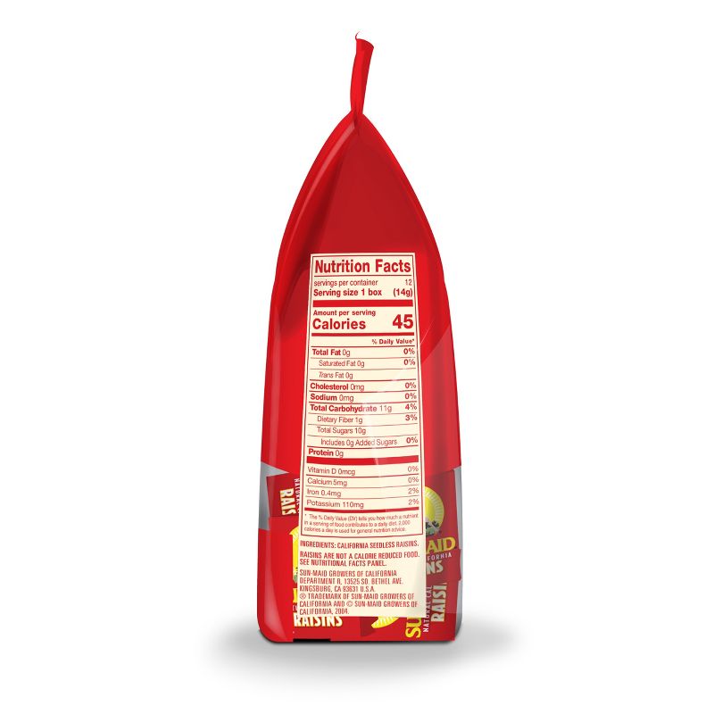 Sun-Maid Raisins Mini Snacks - 12ct/6oz