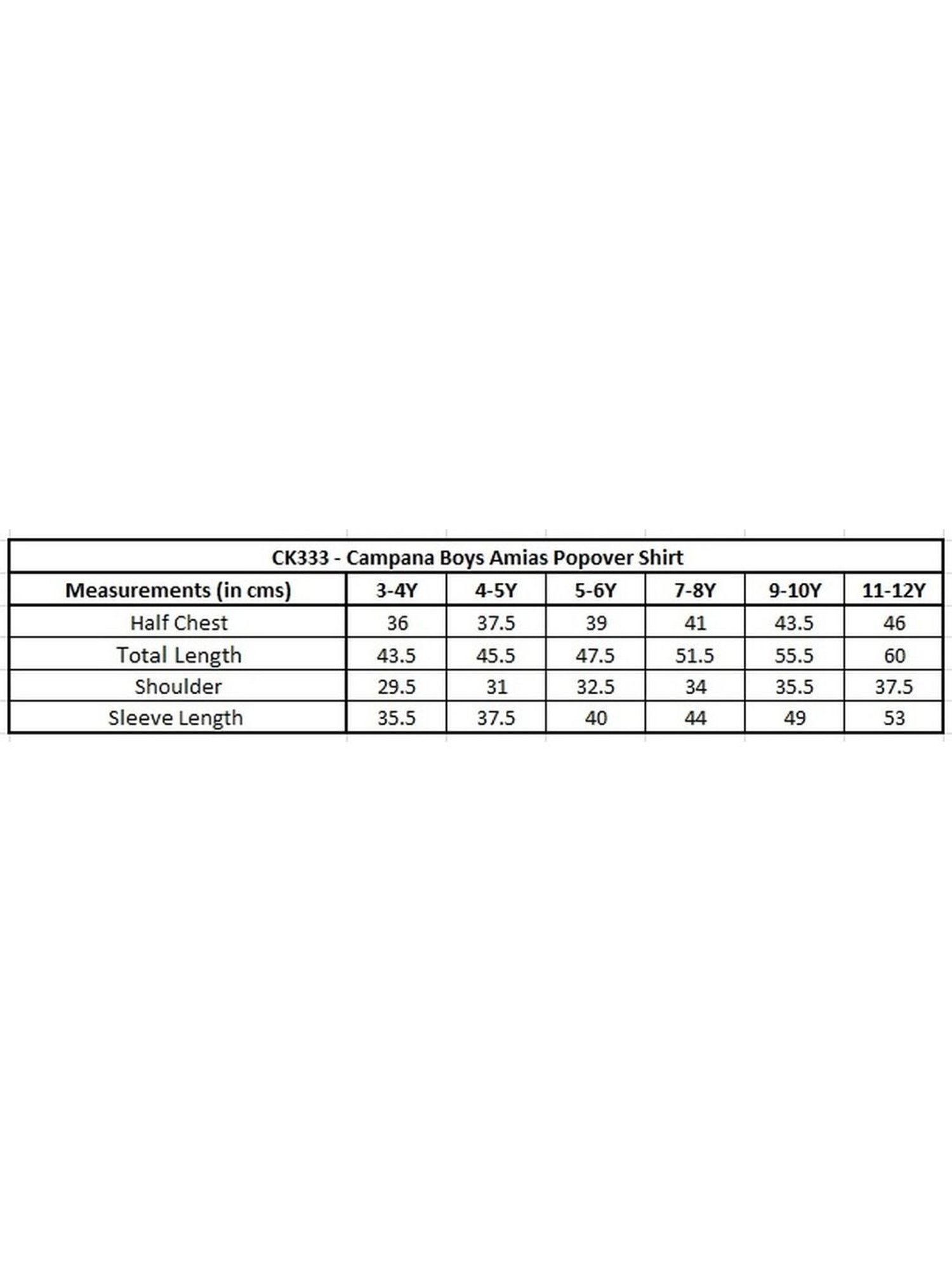 Campana Kids Ink Blue Cotton Shirt