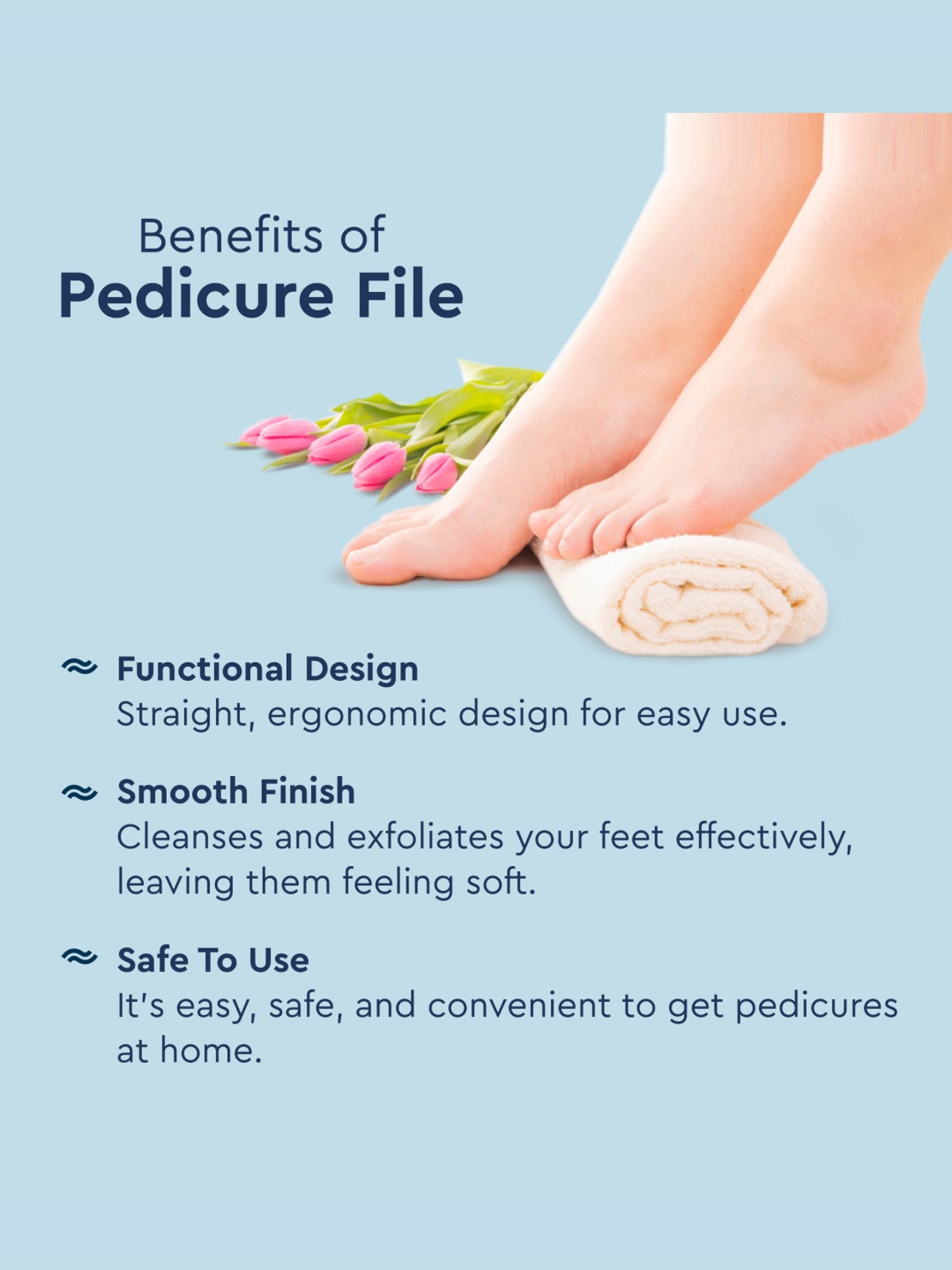 Raaga Professional Pedicure & Manicure 6 Step Single Use Kit Rose - 6 Sachets