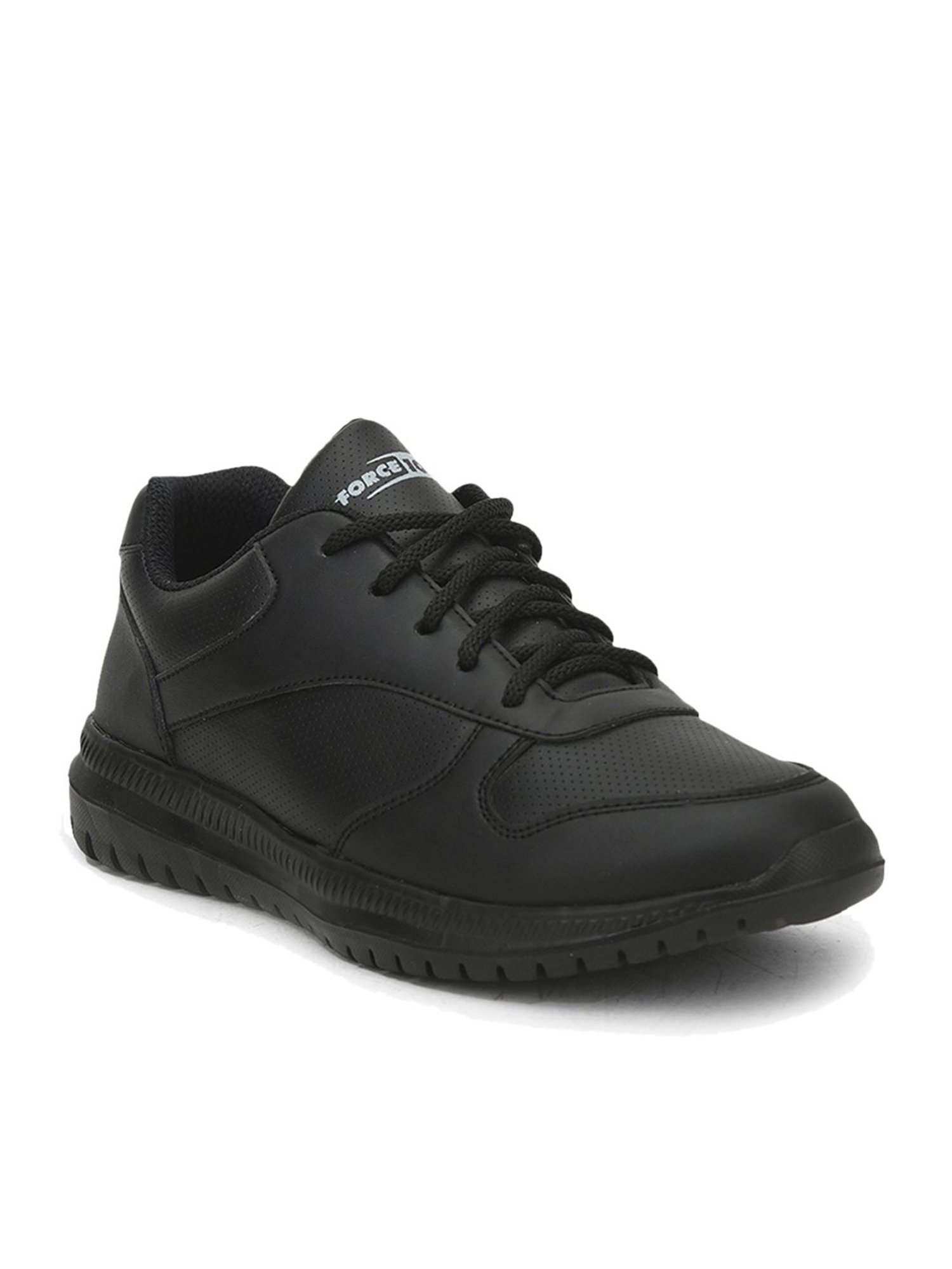 Force 10 By Liberty Kids Black Lace Up Shoes