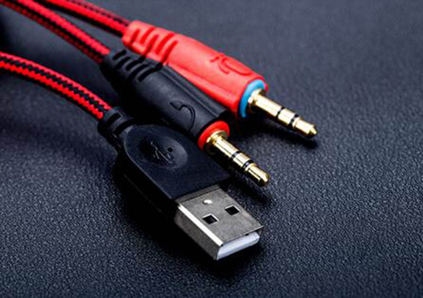 SY830MV Game Headphone Stereo Over-Ear Gaming Headset Headband Earphone with Light for Computer PC Gamer Adjustable Length Hinges 3.5mm