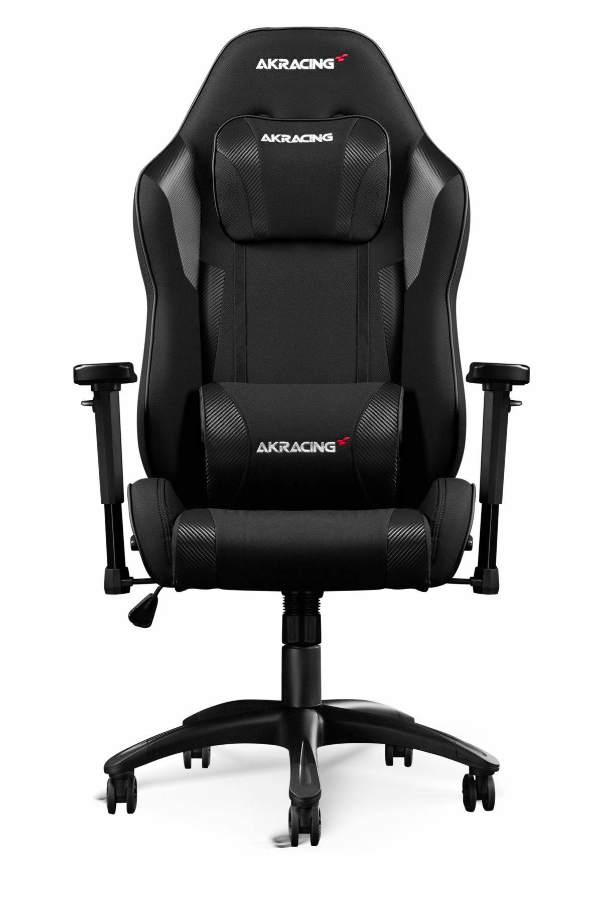 AKRACING AK-EX-SE-CB Core Series EX SE Gaming Chair, Carbon Black, Fabric, 3D Adjustable Armrests, 180-degree Recline