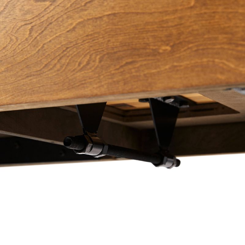 Barrington Clyborne 12' Shuffleboard Table - Brown