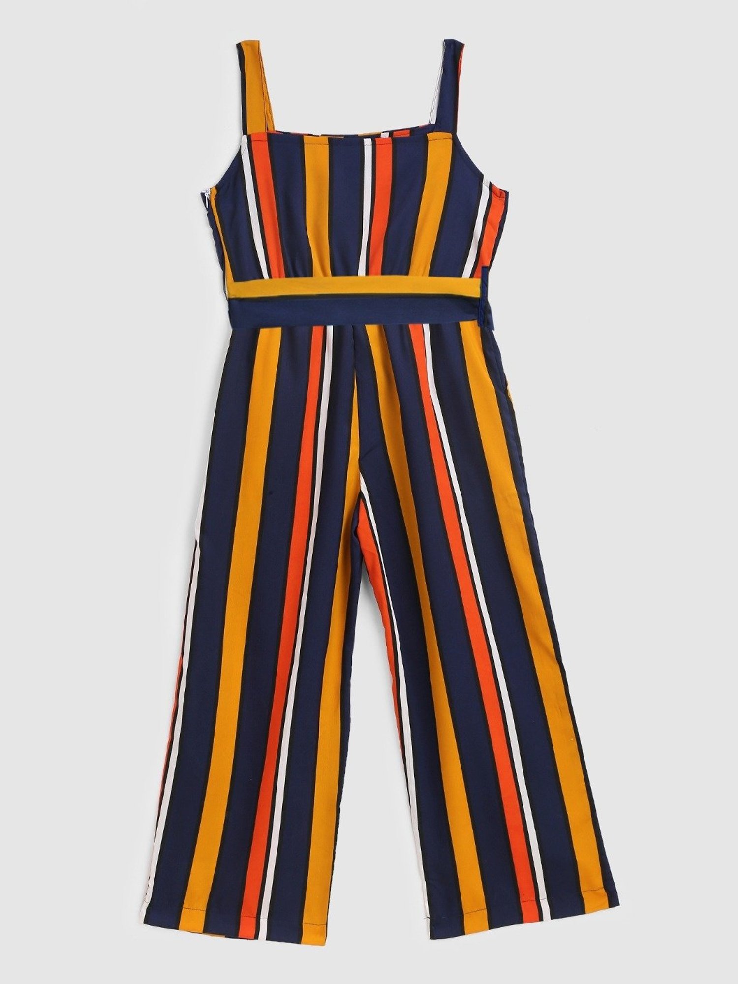 Kids Craft Multicolor Striped Jumpsuit