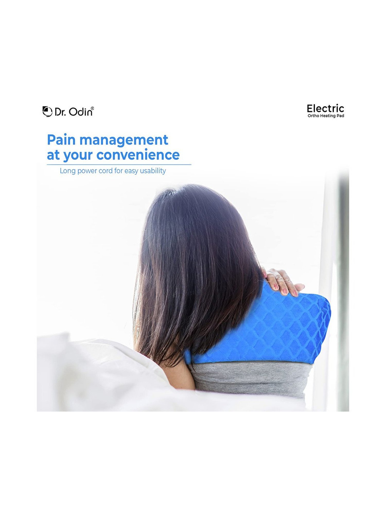 Dr. Odin Electric Ortho Heating Pad (Blue)
