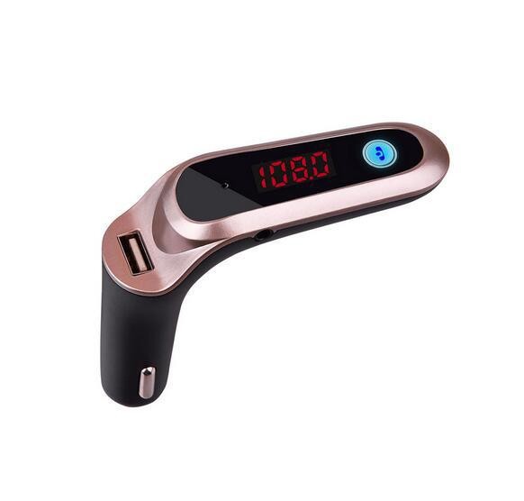 New USB Car MP3 Players 1PC G7 Hands-free Bluetooth Car Kit FM Transmitter USB Charger Adapter MP3 Player High Quality (Red)