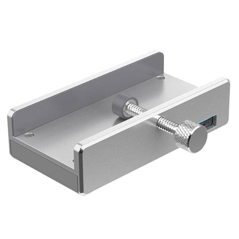 USB Hub High Speed Display 4 Ports USB 3.0 Usb Splitter for Desktop Laptop PC Computer Adjustable Clip Design