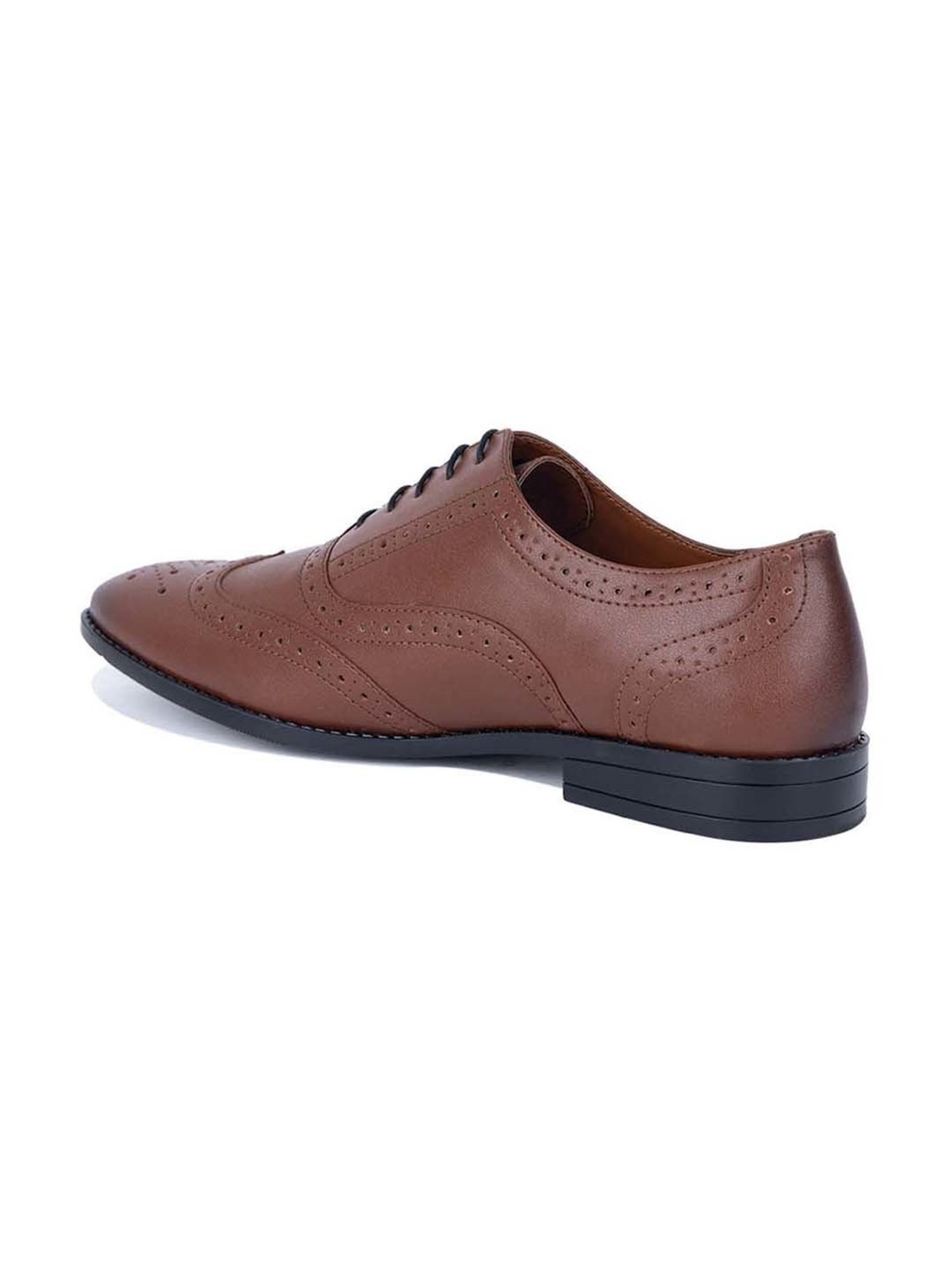 Louis Stitch Men's Tan Brogue Shoes