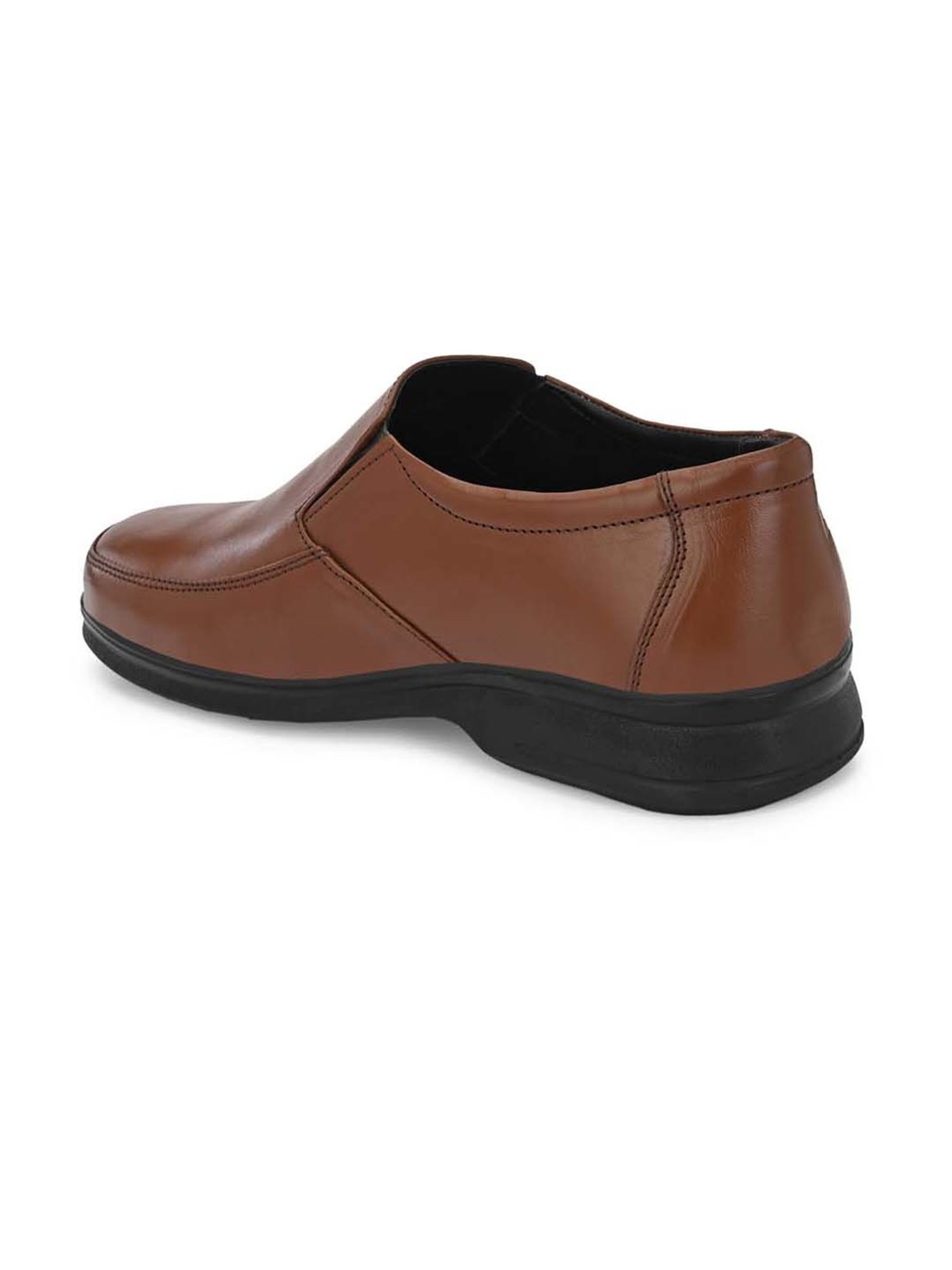 Eego Italy Men's Brown Formal Loafers