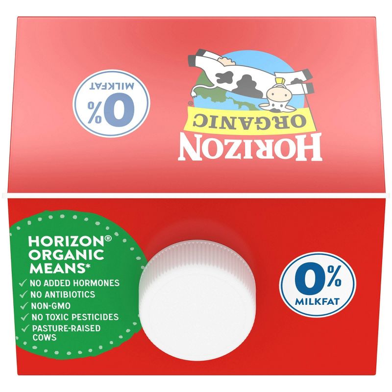 Horizon Organic Skim Milk - 0.5gal