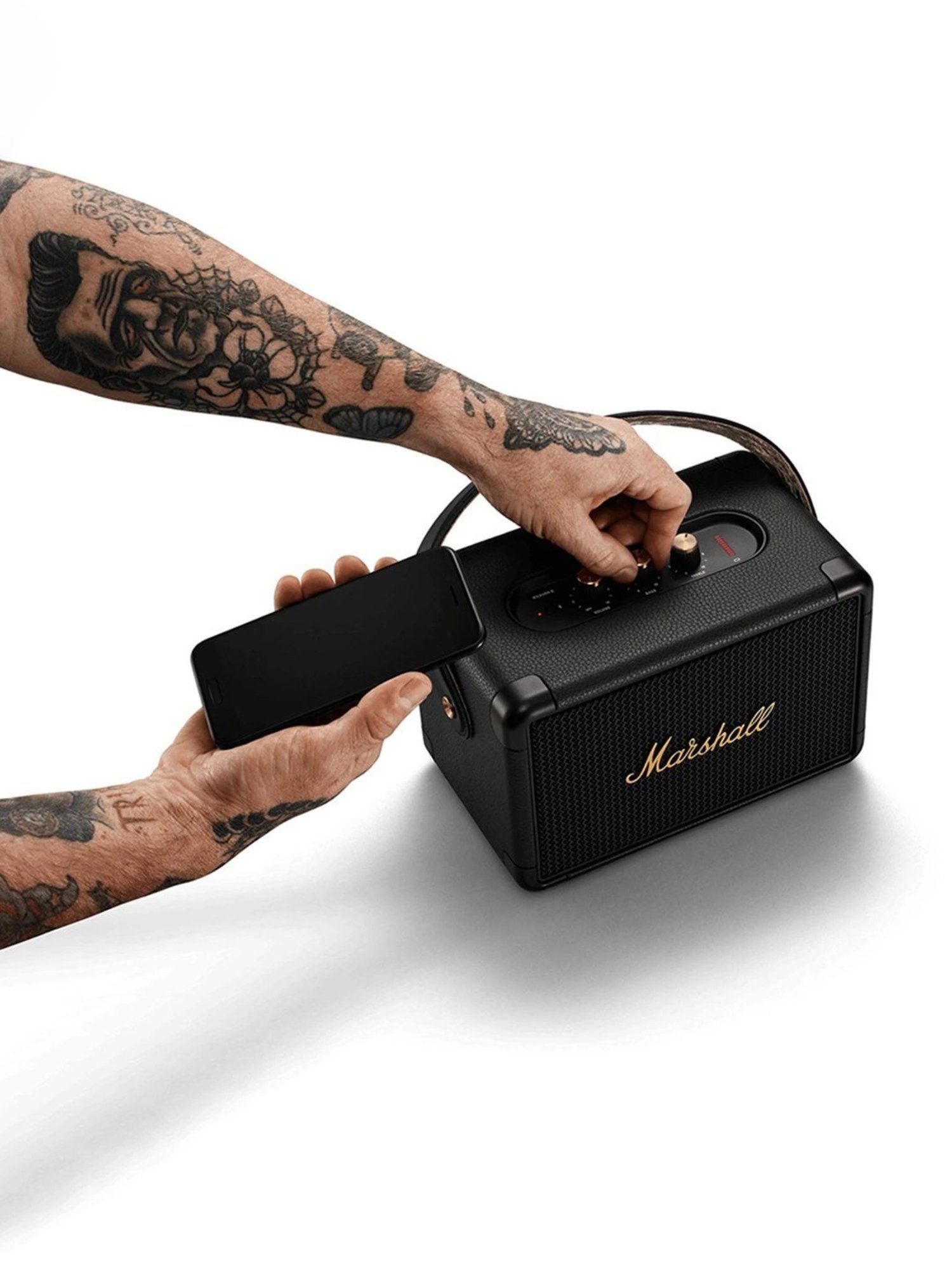 Marshall Kilburn II 36W Portable Bluetooth Speaker (Black & Brass)