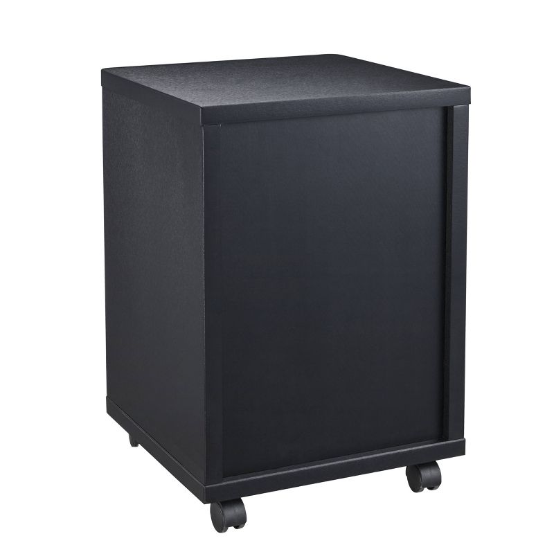 36" Filing Cabinet Black - Home Essentials