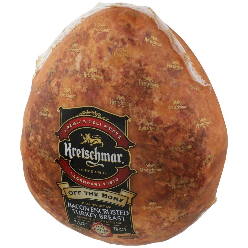 Kretschmar Off the Bone Bacon Covered Turkey Breast - price per lb
