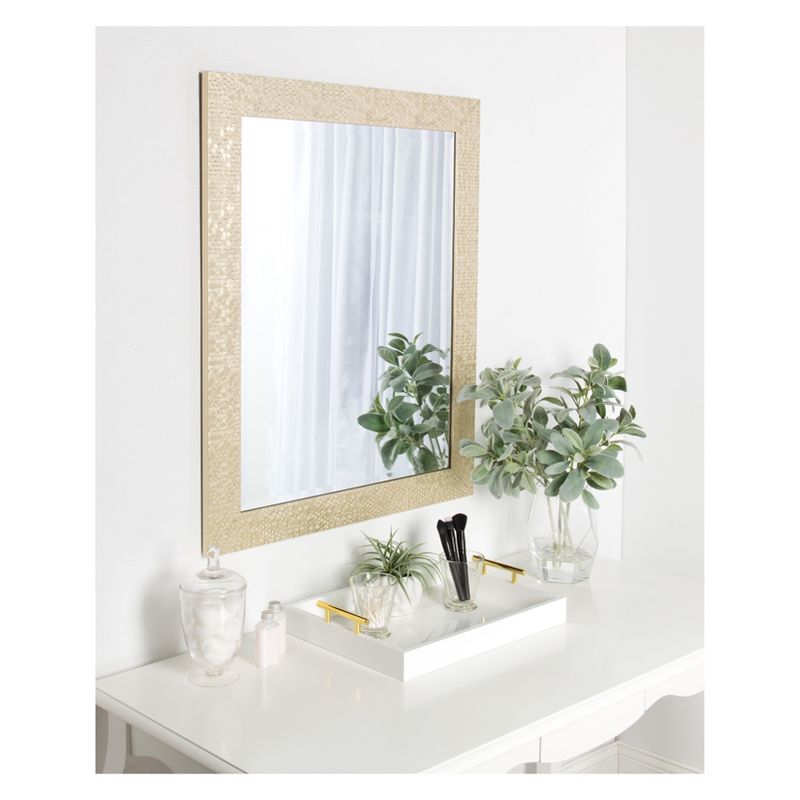 Rectangle Tripoli Vanity Bathroom Mirror Clear - Howard Elliott