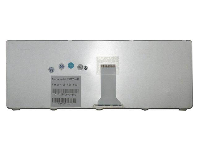New laptop replacement keyboard for Sony NSK-S6101 9J.N0A82.101 81-31205001-04 9JN0A82101 us layout White color
