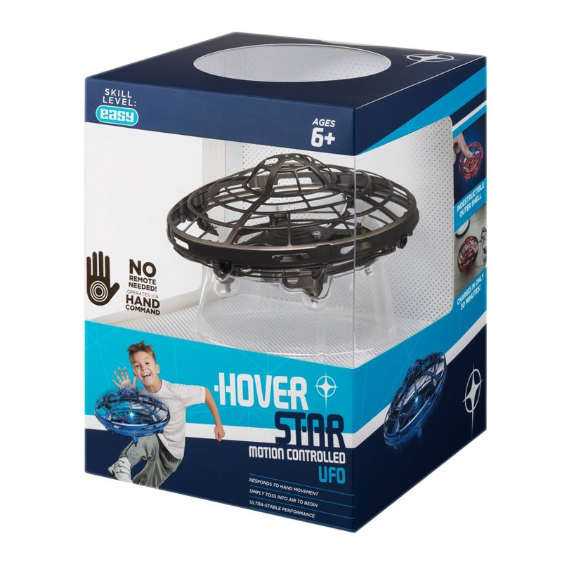 The Original Hover Star Motion Controlled UFO- Black