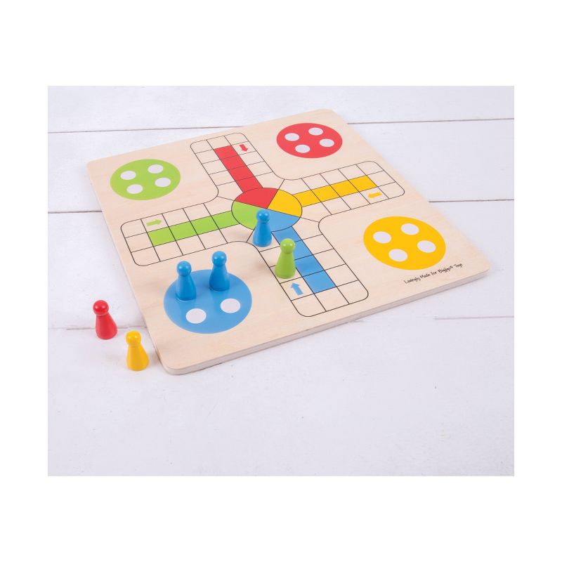 Wooden Traditional Ludo Game