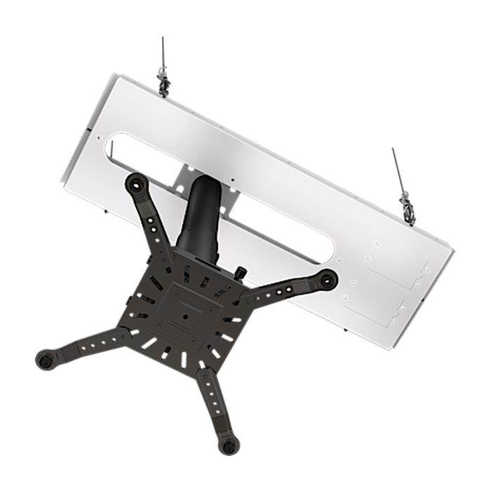 Crimson AV JKS3-12 Suspended Ceiling Projector Kit with JR3 Universal Adapter & 12 in. Fixed Drop, Black