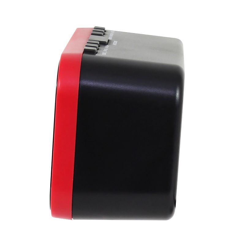 JENSEN AM/FM Weather Band Clock Radio with Weather Alert, Dual Crescendo Alarm, Dimmer (JEP-150)