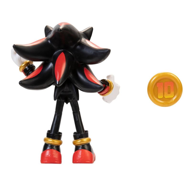 Sonic the Hedgehog 4" Shadow with Super Ring Wave 1