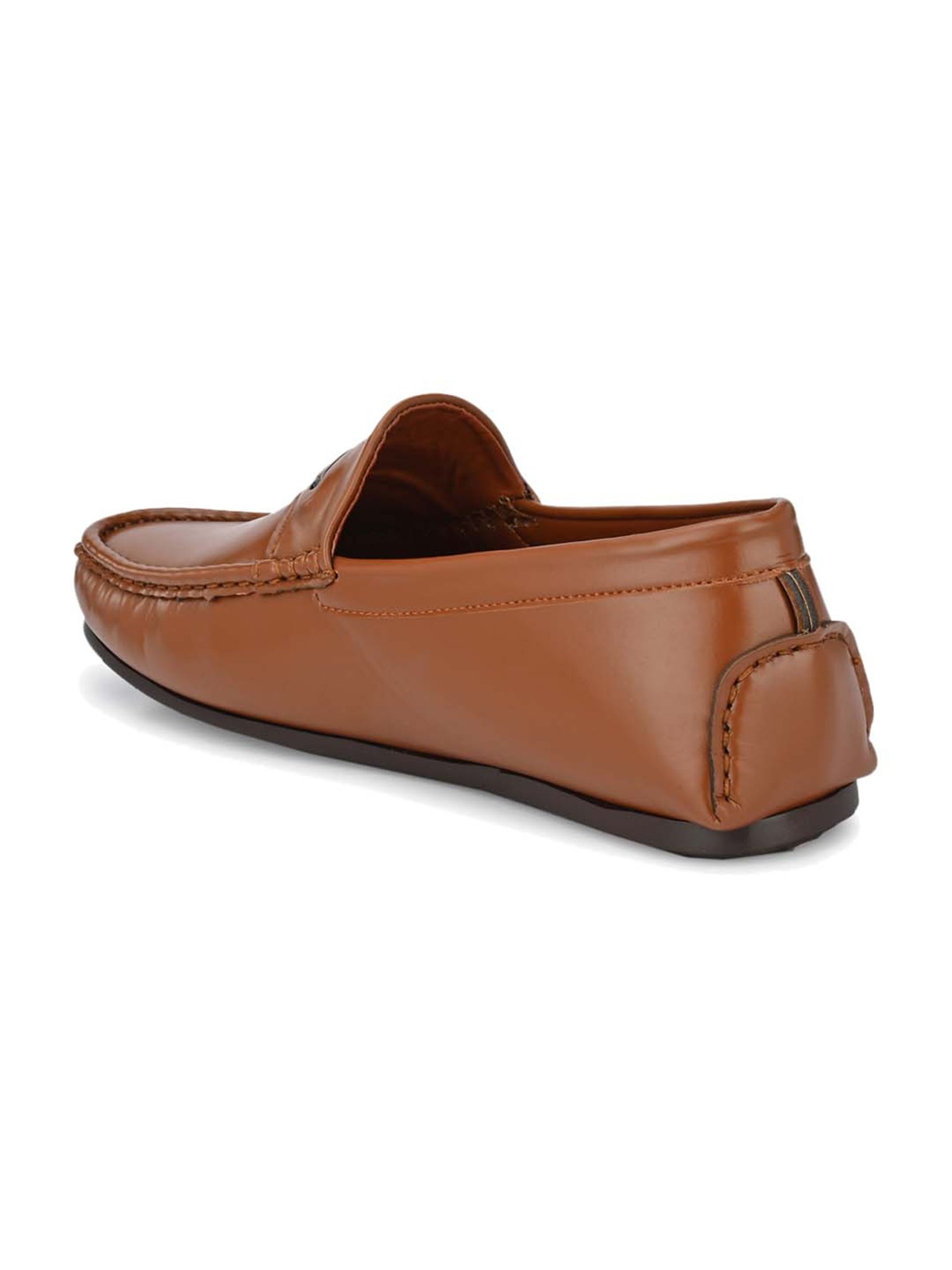 El Paso Men's Tan Casual Loafers