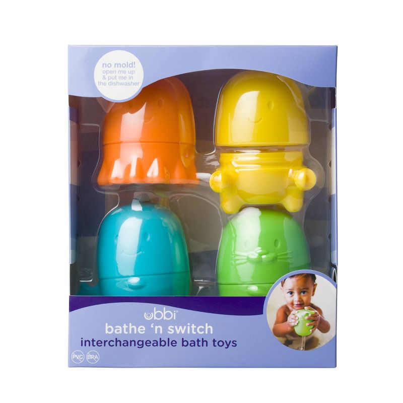 Ubbi Interchangeable Bath Toys