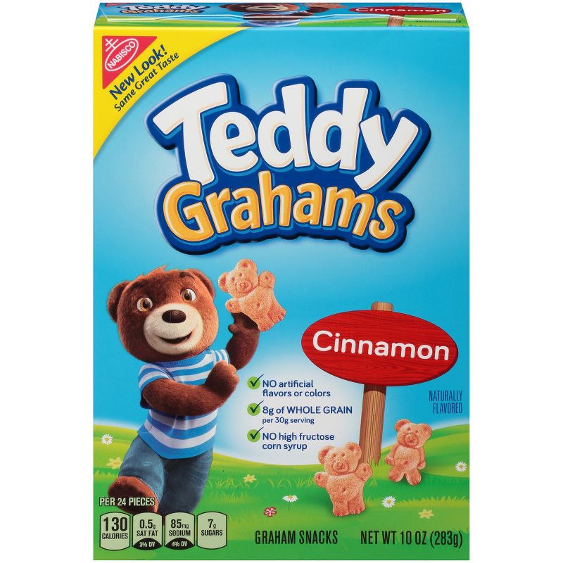Teddy Grahams Cinnamon Graham Snacks - 10oz