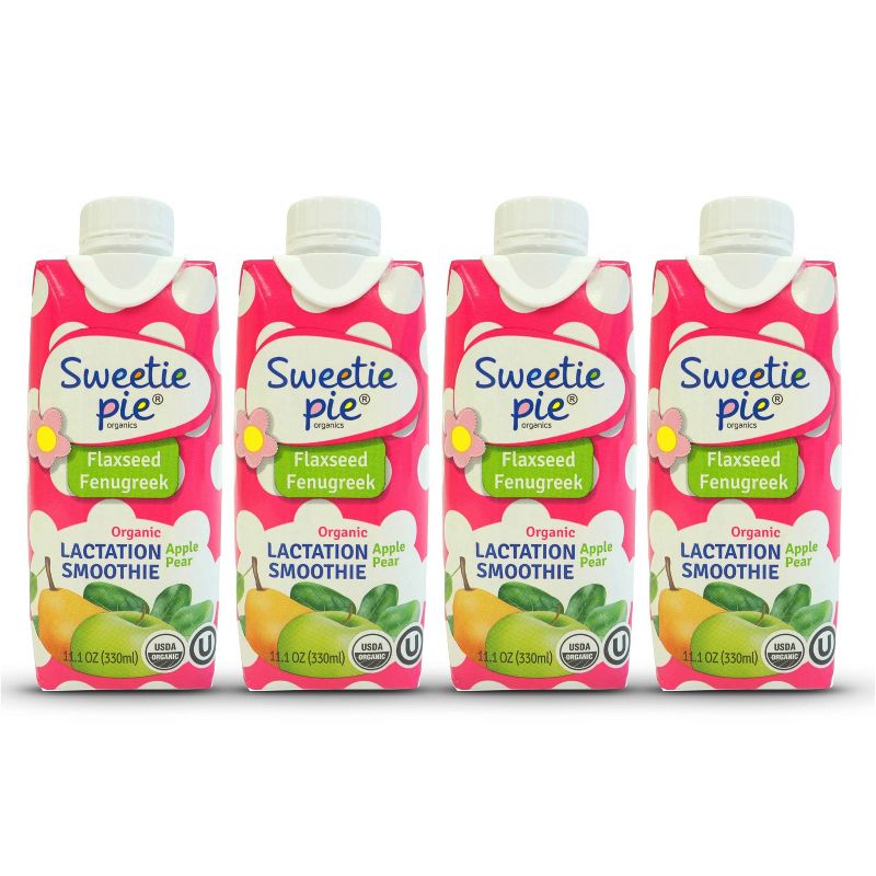 Sweetie Pie Organics Lactation Smoothie - 4pk