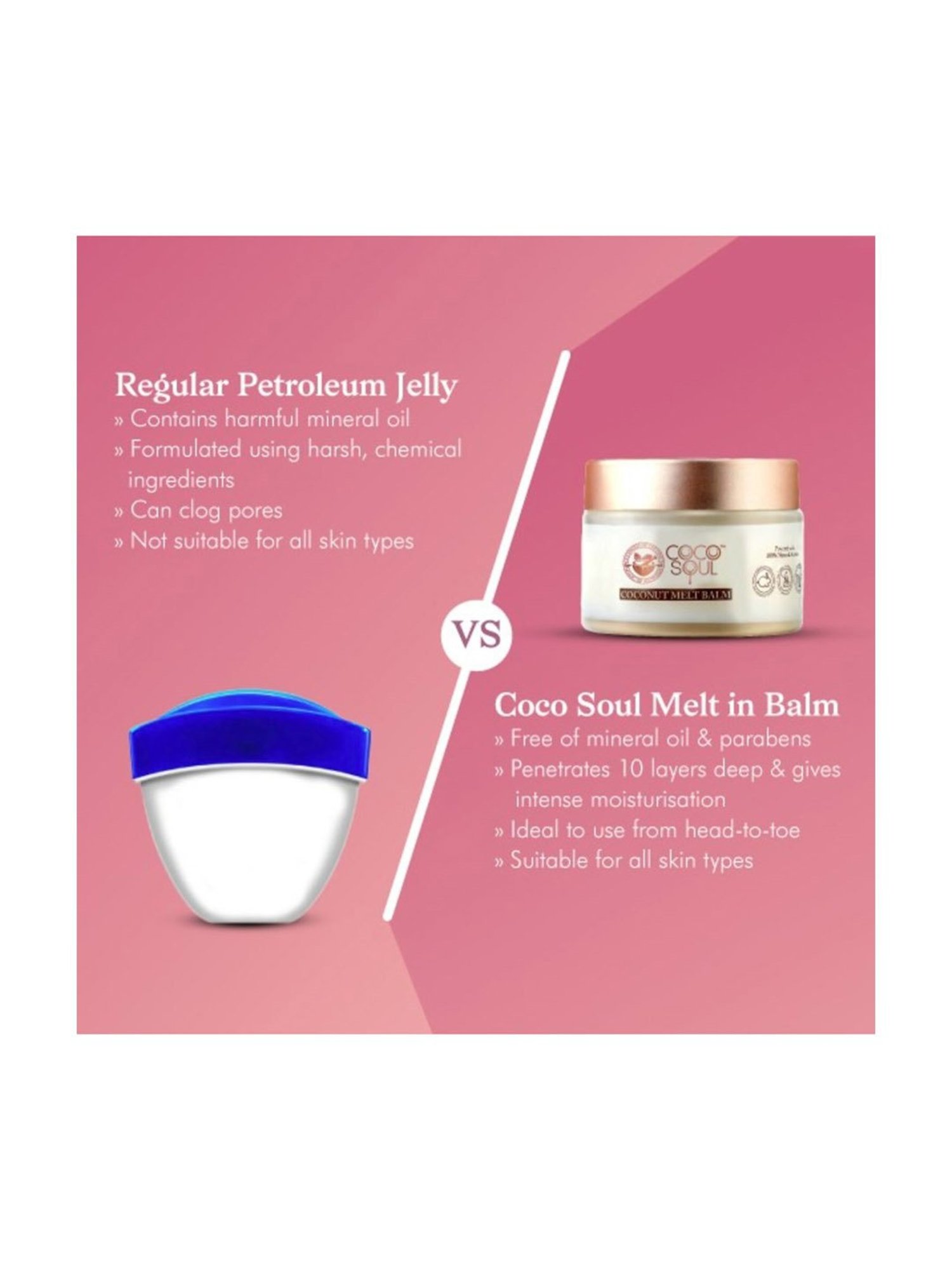 Coco Soul Coconut Melt Balm - 50g