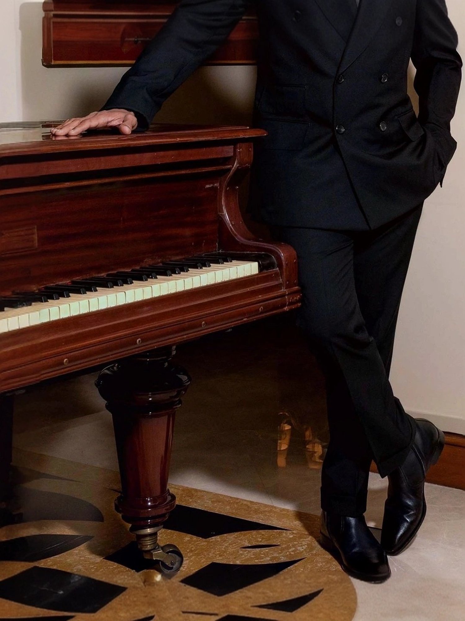 Saint G Men's Frederick Black Boots