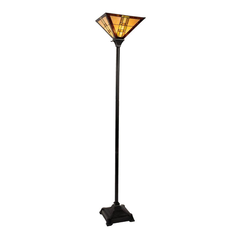 Tiffany Style Floor Lamp - Mission Design
