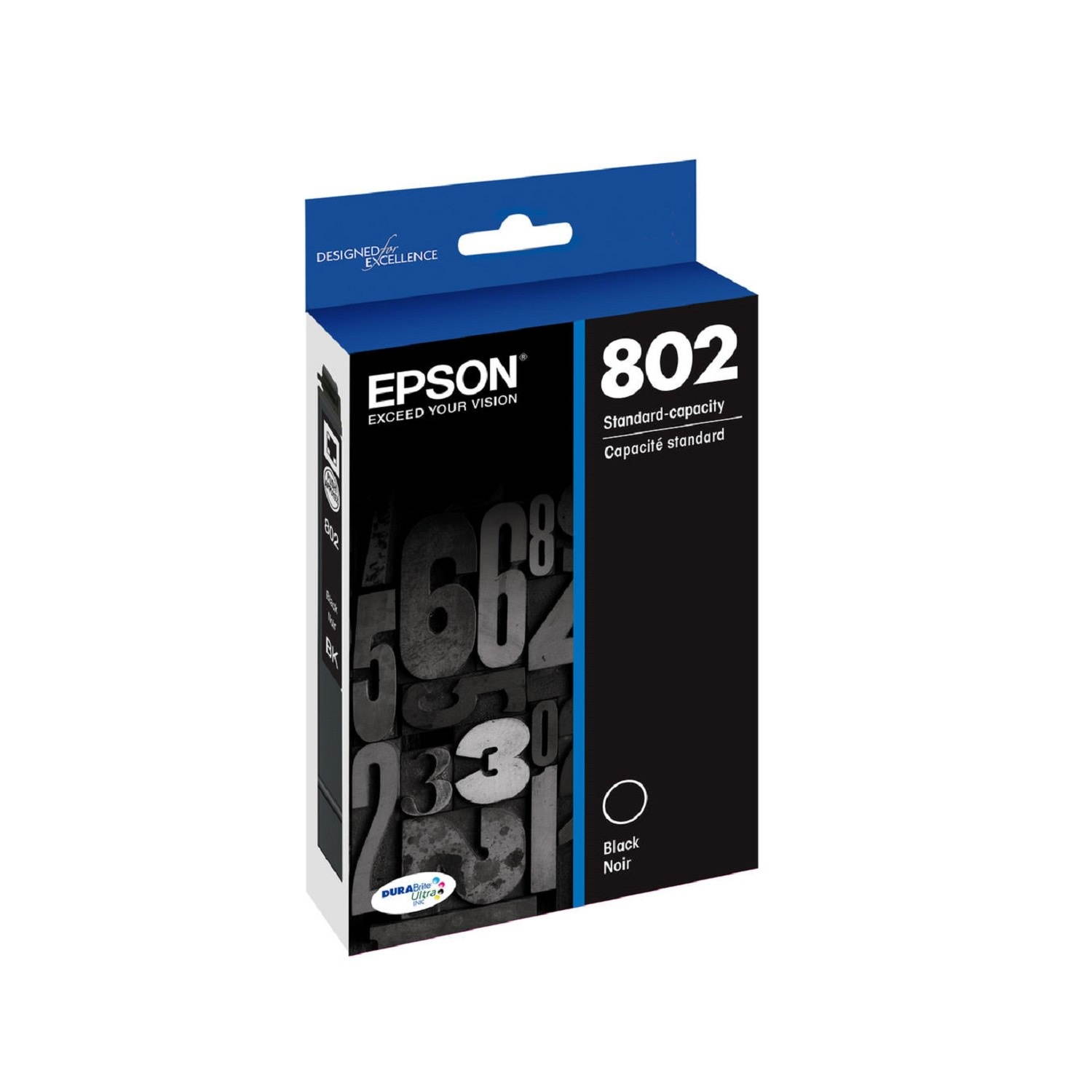 EPSON T802120 DURABrite Ultra Ink Cartridges Black