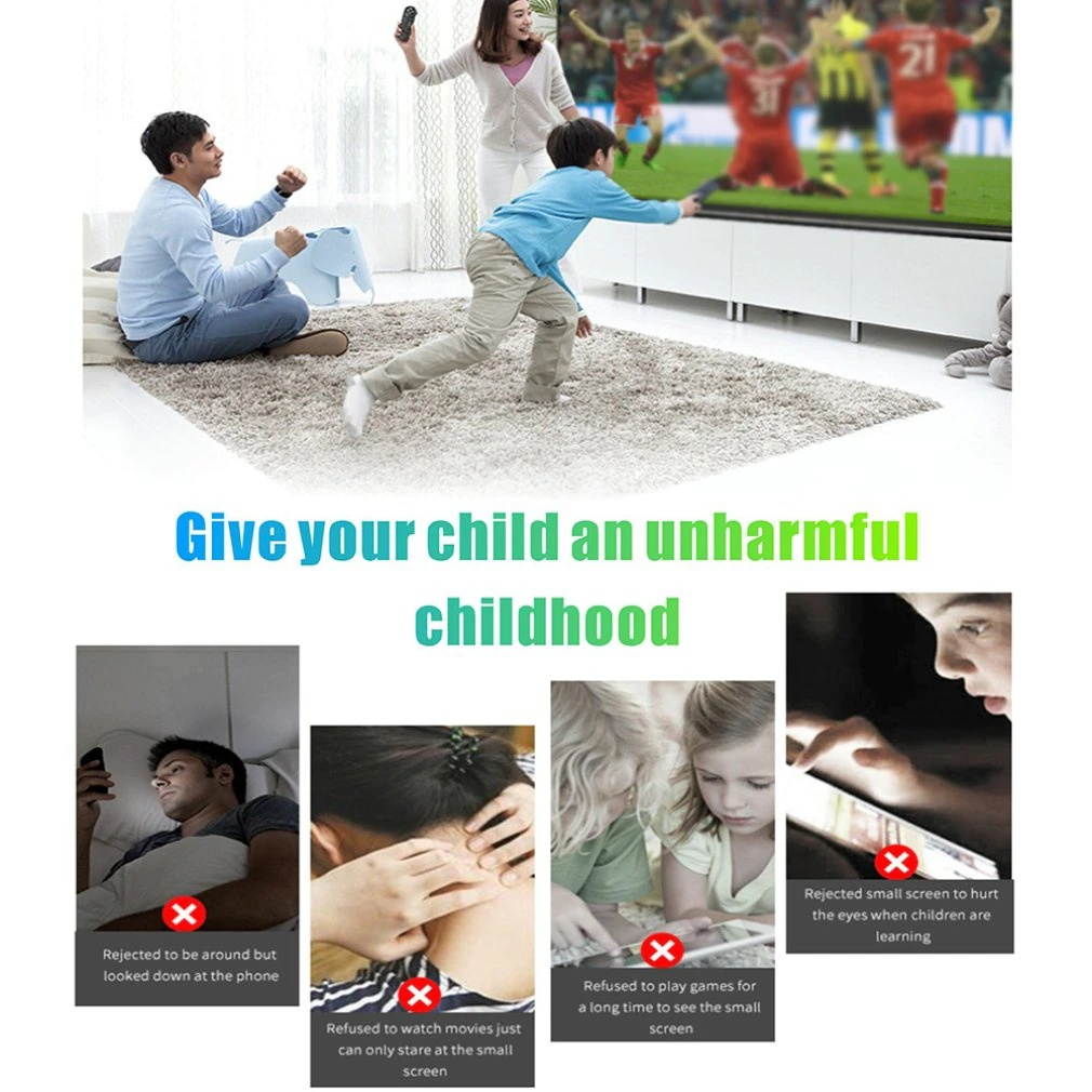 T6 Full Hd Led Projector 4K 3500 Lumens Hdmi Usb 1080P Portable Cinema Beamer Wired same screen WIFI projector