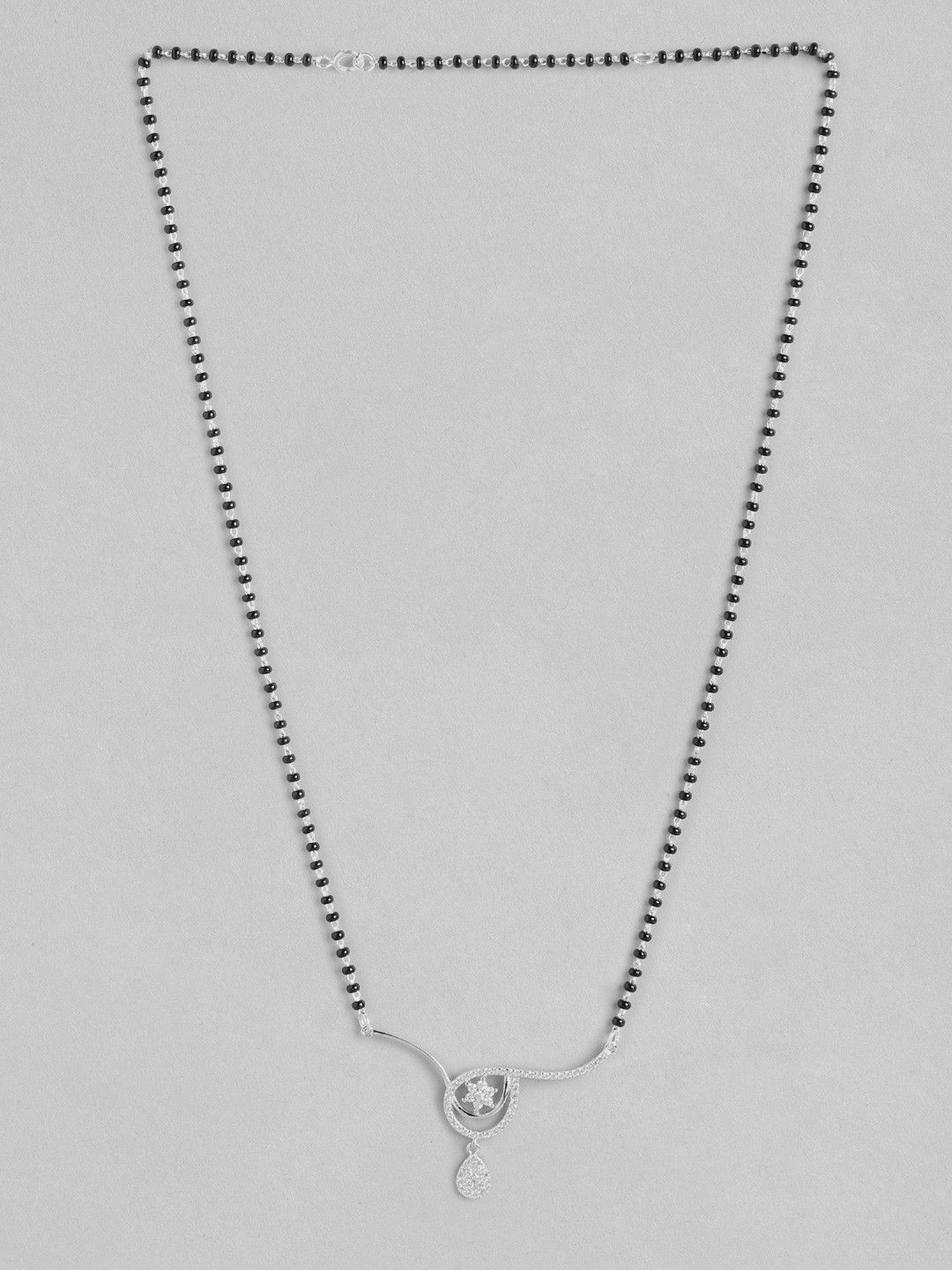 Clara 92.5 Sterling Silver Mangalsutra