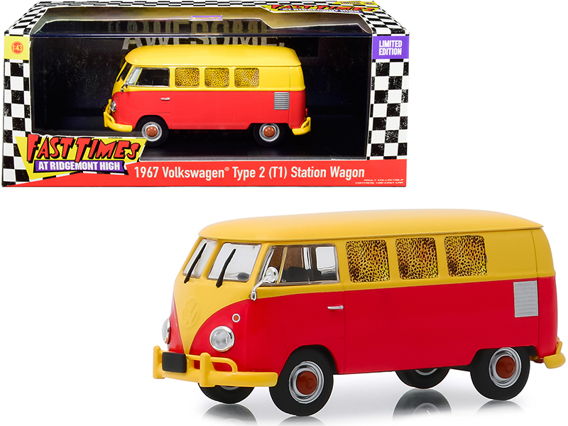 Volkswagen T1 Bus Candy Blue and White with Stitch Diecast Figurine and Surfboard "Lilo & Stitch" Disney "Hollywood Rides" Series 1/24 Diecast Model Car by Jada