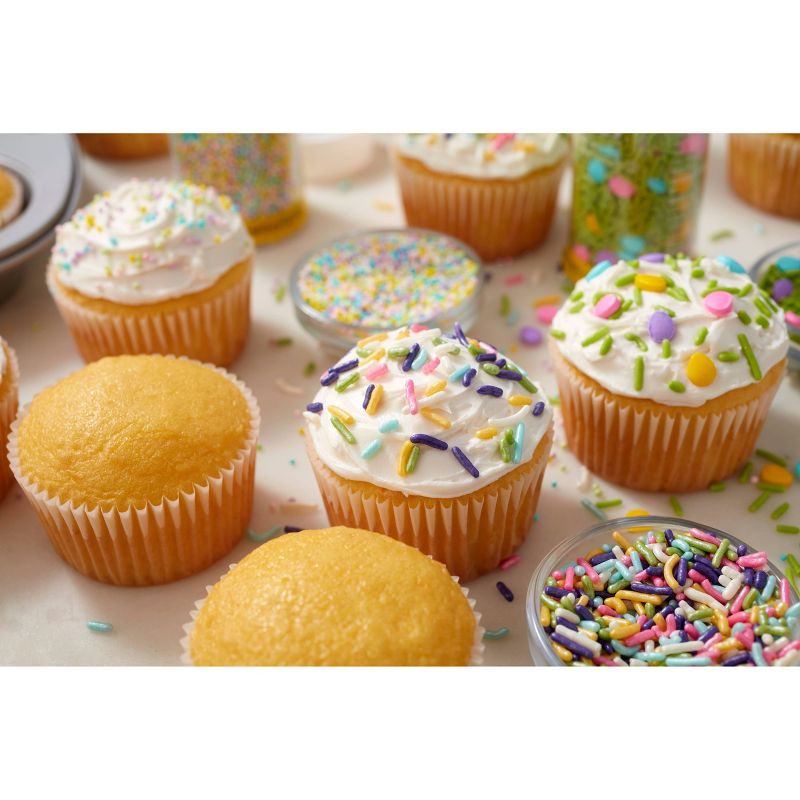 Wilton Gold, Silver and White Sugars - 3oz