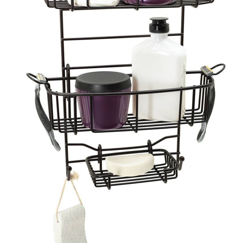 Shower Door Caddy Bronze - Zenna Home