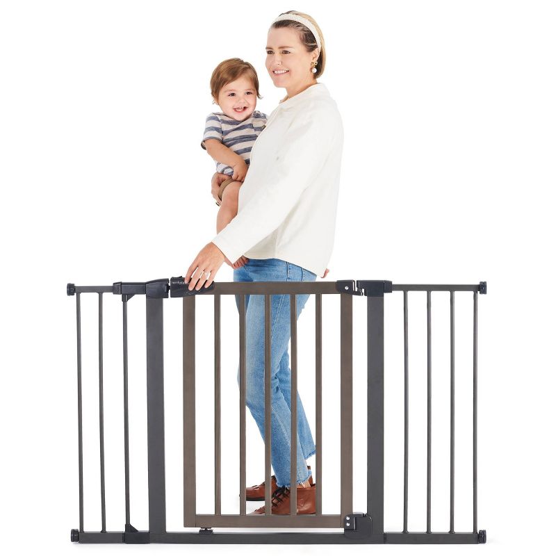 Toddleroo by North States Driftwood Extra Wide Gate