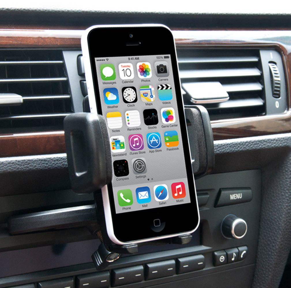 CD Slot 360&deg;rotating Car Mount Holder For Smart Phone iPhone 6 Plus Galaxy S5 Note 4/3 GPS