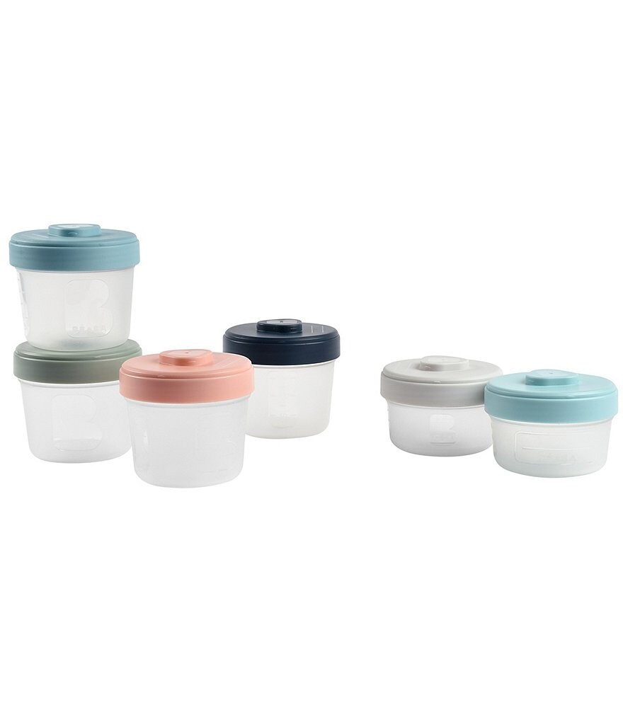 BEABA Baby Food Clip Containers Set of 6 - Small