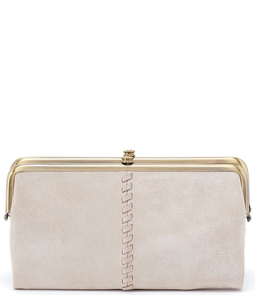 Fossil Liza Embossed Woven Zip Around Clutch Wallet